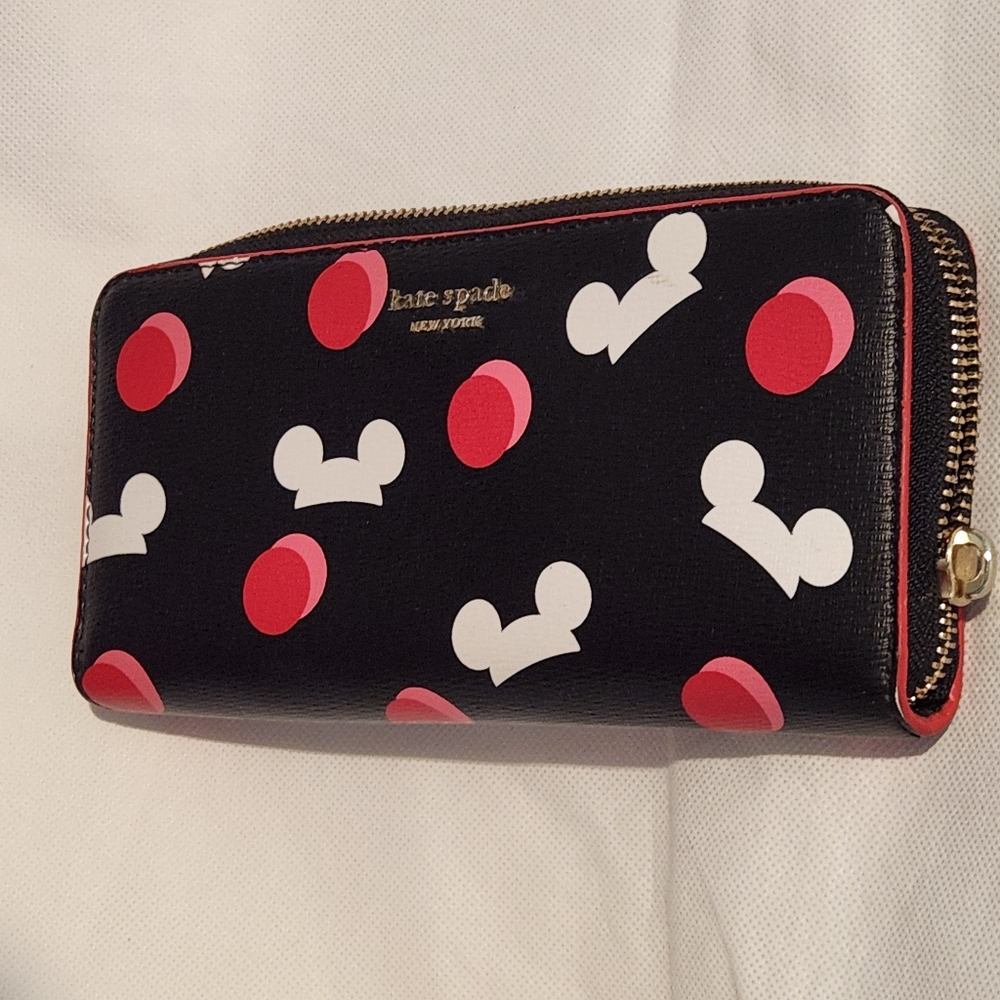 Kate Spade Disney Parks Mickey Ear Hat Wallet
